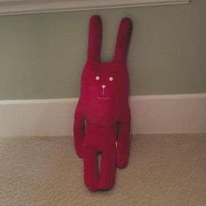 Hot Pink Plush Rabbit Craftholic